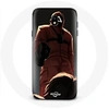 Image de Coque pour Samsung Galaxy J5 2017 Squid Game Soldat Rouge avec Masque Triangle