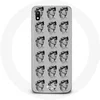 Image de Coque pour Samsung Galaxy A10 Statue fond gris