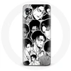 Image de Coque pour Samsung Galaxy A10 Attaque des Titans Manga Levi Ackerman