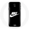 Image de Coque pour Samsung Galaxy J5 2017 Nike Logo blanc fond Noir