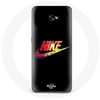Image de Coque pour Samsung Galaxy A5 Nike Logo Couleur fond noir