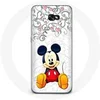 Image de Coque pour Samsung Galaxy A8 2016 Mickey Mouse Fleurs Cours
