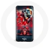 Image de Coque pour Samsung Galaxy J3 Formule 1 Sebastian Vettel Pilote F1 Rouge