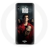 Image de Coque pour Samsung Galaxy A10 La Casa De Papel Rio Masque
