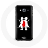 Image de Coque pour samsung galaxy J3 Hunter x Hunter Manga Logo Fond Noir