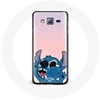 Image de Coque pour Samsung Galaxy J5 Stitch le Nez en l'air fond rose
