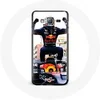 Image de Coque pour Samsung Galaxy A3 Formule 1 Max Verstappen Pilote automobile F1 noir rouge et jaune
