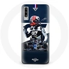 Image de Coque pour Samsung Galaxy A50 Formule 1 Max Verstappen Pilote automobile F1 Bleu