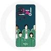 Image de Coque pour samsung galaxy A71 Squid Game Affiche personnages Art