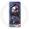 Image de Coque pour Samsung Galaxy A8 2016 Formule 1 Pierre Gasly Pilote automobile F1 Rouge Bleu