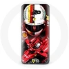 Image de Coque pour Samsung Galaxy A3 2017 Formule 1 Sebastian Vettel F1 Rouge