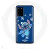 Image de Coque pour Samsung Galaxy S11 Plus Stitch neige Noël bleu
