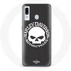 Image de Coque pour Samsung Galaxy A40 Harley Davidson Motors Tete de mort