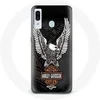 Image de Coque pour Samsung Galaxy A40 Harley Davidson aigle logo