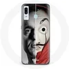 Image de Coque pour samsung galaxy A40 La casa de papel Berlin Masque Split