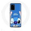 Image de Coque pour Samsung Galaxy S11 Plus Stitch mignon fond bleu