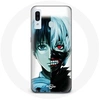 Image de Coque pour Samsung Galaxy A40 Tokyo Ghoul Visage Moitié