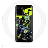 Image de Coque pour Samsung Galaxy S11 Plus Valentino Rossi motoGP 46 Pilote de vitesse