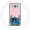 Image de Coque pour Samsung Galaxy Grand Prime Stitch le Nez en l'air fond rose