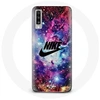 Image de Coque pour Samsung Galaxy A50 Nike Logo Espace Coloré