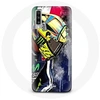 Image de Coque pour Samsung Galaxy A50 Valentino Rossi Pilote de vitesse champion