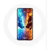 Image de Coque pour Samsung Galaxy Grand Prime Loup de Glace et de feu