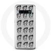 Image de Coque pour Samsung Galaxy s10 edge Statue fond gris