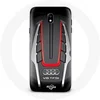 Image de Coque pour Samsung Galaxy S4 Audi S8 Logo rouge