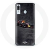 Image de Coque pour Samsung Galaxy A30 Formule 1 Max Verstappen F1 noir rouge et jaune