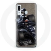 Image de Coque pour Samsung Galaxy A30 Formule 1 Yuki Tsunoda pilote automobile de F1 Bleu
