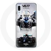 Image de Coque pour Samsung Galaxy A30 Formule 1 Valtteri Bottas pilote de course F1 Noir