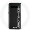 Image de Coque pour Samsung Galaxy s10 edge Amg Logo Carbone Texture