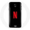 Image de Coque pour Samsung Galaxy S4 Netflix Logo rouge fond noir