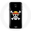 Image de Coque pour Samsung Galaxy S4 One Piece Manga Tete de Mort Fond Noir