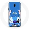 Image de Coque pour Samsung Galaxy S4 Stitch mignon fond bleu