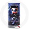 Image de Coque pour Samsung Galaxy S10 edge Formule 1 Pierre Gasly Pilote automobile F1 Rouge Bleu
