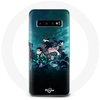 Image de Coque pour Samsung Galaxy s10 edge Demon Slayer Manga Tanjiro et Nezuko