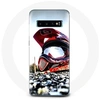 Image de Coque pour Samsung Galaxy s10 edge Casque Moto Cross