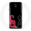 Image de Coque pour Samsung Galaxy S4 Squid Game Masques Triangle carré et Cercle