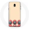 Image de Coque pour Samsung Galaxy S4 Squid Game Masques Triangle carré et Cercle Fan Art