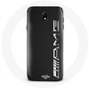 Image de Coque pour Samsung Galaxy S5 Amg Logo Carbone Texture