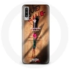 Image de Coque pour Samsung Galaxy A70 Squid Game Série affiche soldat
