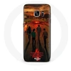 Image de Coque pour Samsung Galaxy S7 Edge Stranger Things Saison 4 Affiche Art Equipages de la Nouvelle Théorie