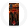 Image de Coque pour Samsung Galaxy A71 Stranger Things Saison 4 Affiche Art Equipages de la Nouvelle Théorie