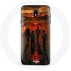Image de Coque pour Samsung Galaxy S4 Stranger Things Saison 4 Affiche Art Equipages de la Nouvelle Théorie