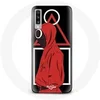Image de Coque pour Samsung Galaxy A50 Squid Game logo symboles triangle carre cercle Fond Noir