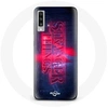 Image de Coque pour Samsung Galaxy A70 Stranger Things Logo Transparent Saison 4 Bande annonce 2022