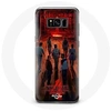 Image de Coque pour Samsung Galaxy S8 Plus Stranger Things Affiche Equipages Fan Art Saison 4