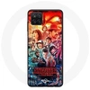Image de Coque pour Samsung Galaxy A12 Stranger Things Teaser Saison 4 Affiche Personnages Art