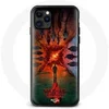 Image de Coque pour Iphone 13 Mini Stranger Things Saison 4 Affiche Equipages de la Nouvelle Théorie